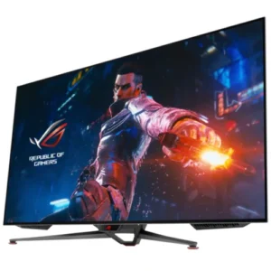 Alternative view of ASUS ROG Swift OLED PG48UQ 47.5" 4K UHD 138Hz WOLED Gaming Monitor