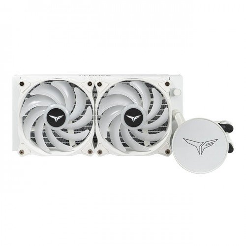 TEAM T-Force SIREN GD240E All-In-One ARGB CPU Liquid Cooler White - Image 2