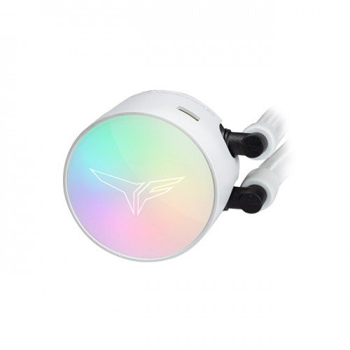 TEAM T-Force SIREN GD240E All-In-One ARGB CPU Liquid Cooler White - Image 3
