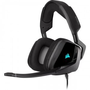 Alternative view of Corsair Void Elite RGB Premium 7.1 USB Gaming Headphone (Carbon)