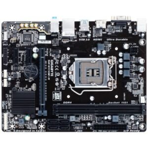 Alternative view of Gigabyte GA-H110M-H Micro ATX Motherboard