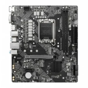 Alternative view of MSI PRO B760M-E DDR4 mATX Motherboard