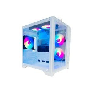 OVO SEAVIEW FH-919 MINI RGB GAMING CASE (WHITE)